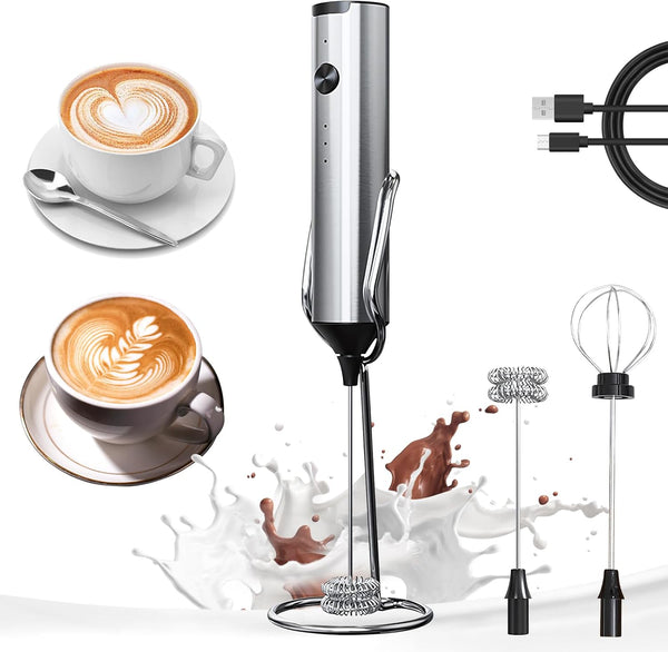 Rechargeable Coffee Frother Stirrer Wand