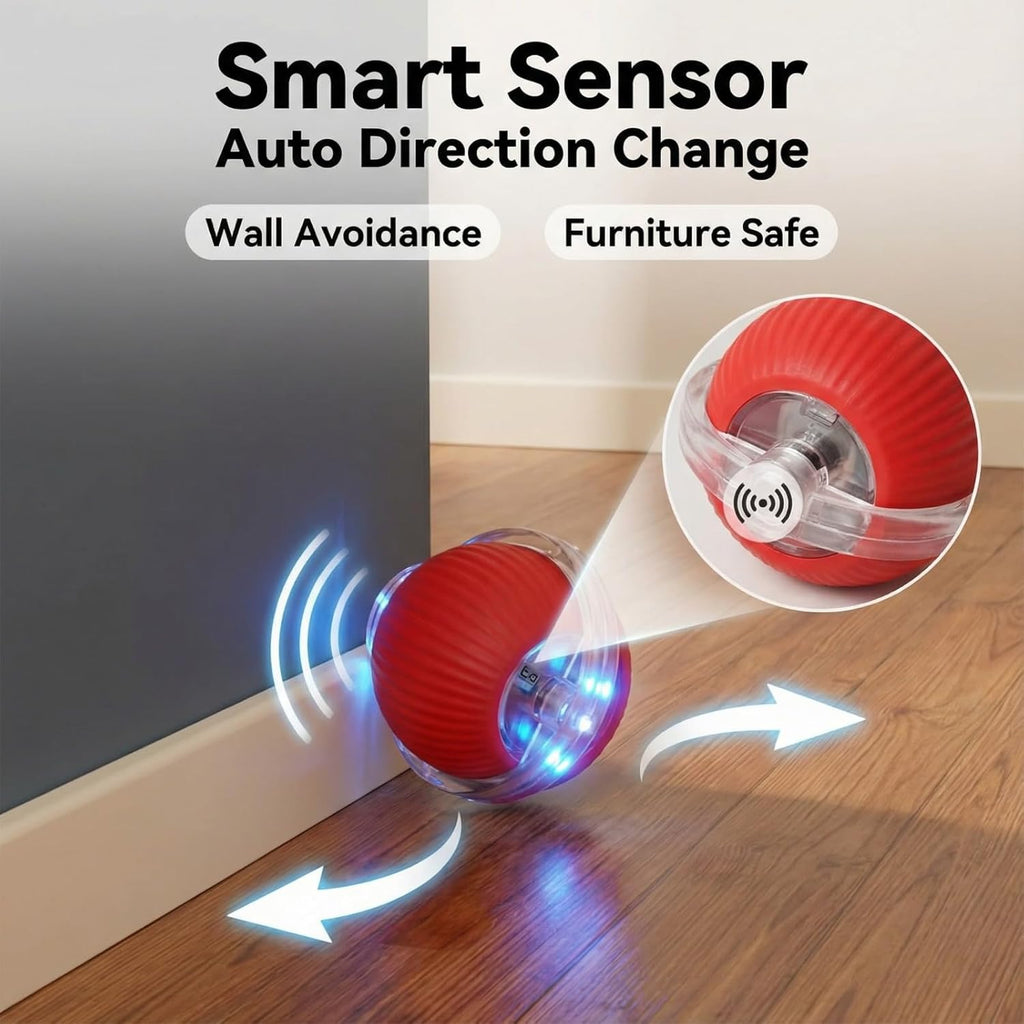 Interactive Automatic Cat Toy Ball
