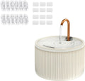 Cearmic Cat Water Fountain with 12 Packs Cat Water Fountain Filters